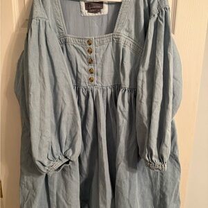 Anthropologie denim dress